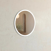 LED Bondi Metal Frame Mirror Brushed Gold/Matte Black/Matte White 800mm - FIL Kitchen Bathroom