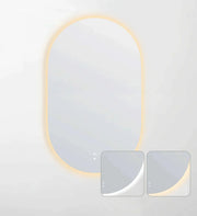 LED Noosa 1500(W)x750(H) Frameless Tuffi Mirror - Install Horizontal or Vertical - FIL Kitchen Bathroom