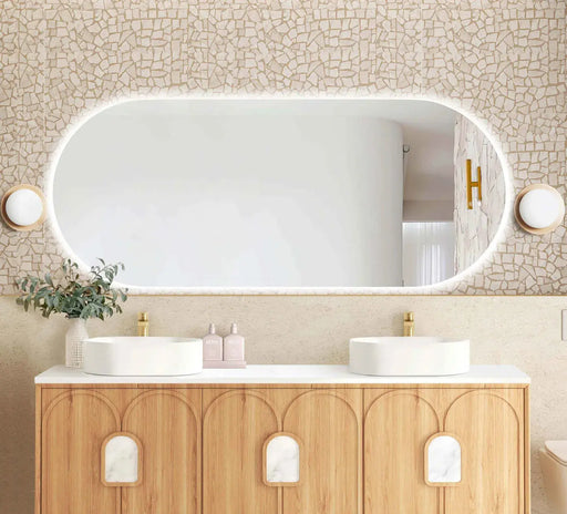 LED Noosa Frameless Mirror 1800(W)x750(H) - FIL Kitchen Bathroom