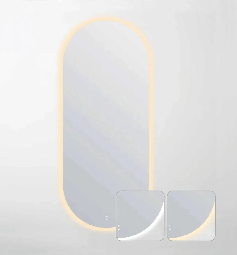 LED Noosa Frameless Mirror 1800(W)x750(H) - FIL Kitchen Bathroom