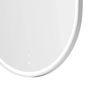 LED Noosa White Metal Frame Mirror 1800(W)x750(H) - FIL Kitchen Bathroom
