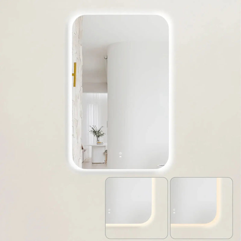 LED Newport Frameless Mirror 1200(W)x750(H) - FIL Kitchen Bathroom