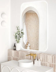 LED Newport Frameless Mirror 1200(W)x750(H) - FIL Kitchen Bathroom