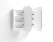 Newport Premium Edition Led Shaving Cabinet Matte White 1200mm otti