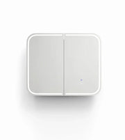 NEWPORT PREMIUM EDITION LED SHAVING CABINET MATTE WHITE 900MM otti