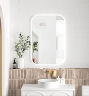 LED Newport Frameless Mirror 900(H)x600(W) - FIL Kitchen Bathroom