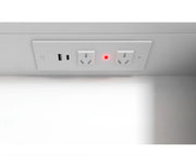 LED Bondi Shaving Cabinet Natural Oak/Black Oak/White 900(W)x600(H)mm - FIL Kitchen Bathroom