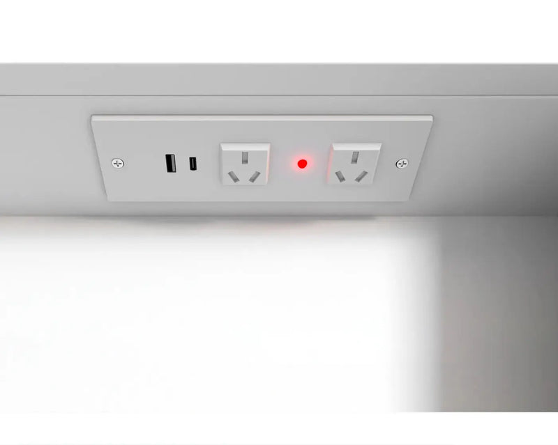 LED Bondi Shaving Cabinet Natural Oak/Black Oak/White 900(W)x600(H)mm - FIL Kitchen Bathroom