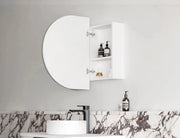 LED Bondi Shaving Cabinet Natural Oak/Black Oak/White 900(W)x600(H)mm - FIL Kitchen Bathroom