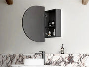 LED Bondi Shaving Cabinet Natural Oak/Black Oak/White 900(W)x600(H)mm - FIL Kitchen Bathroom