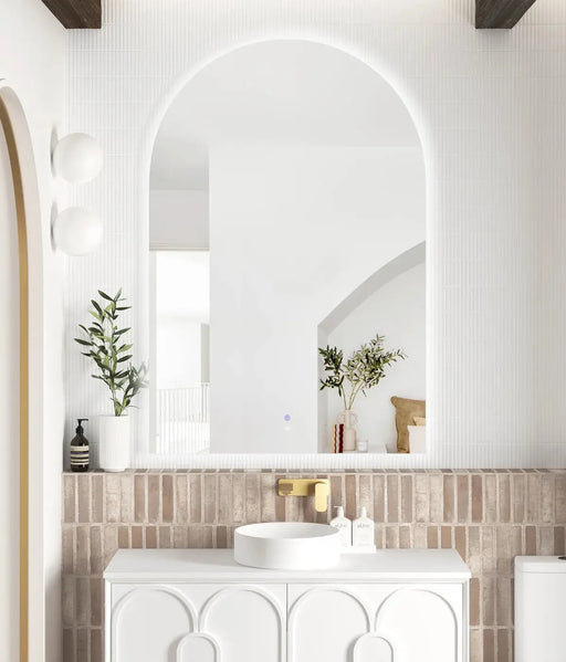 LED Archie Frameless Mirror 1500(H)x1000(W) - FIL Kitchen Bathroom