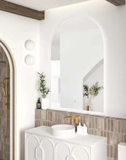 LED Archie Frameless Mirror 1500(H)x1000(W) - FIL Kitchen Bathroom