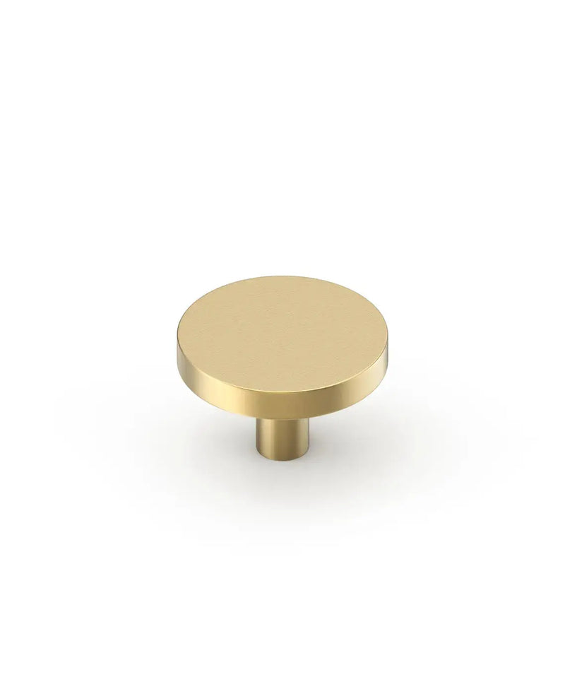 Chloe - 32mm Brushed Brass Handle (Premium Solid Brass Construction) otti