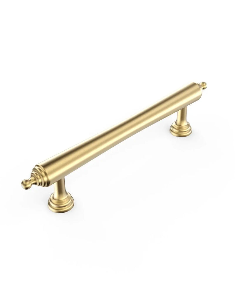 Otti Heirloom Solid Brass Cabinet Handle — 80/140/171/202/233mm, 5 Colours (HEHDL) — HEHDL96-BB