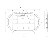 LED Bondi Shaving Cabinet Natural Oak/White/Black Oak 1500(W)x900(H)mm - FIL Kitchen Bathroom