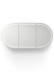 LED Bondi Shaving Cabinet Natural Oak/White/ Black Oak  1800(W)x900(H) - FIL Kitchen Bathroom