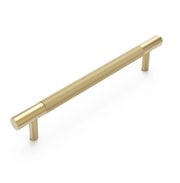 Otti Nord Solid Brass Cabinet Handle — 80/130/165/200/235/280/380mm, 4 Colours (NOHDL) — NOHDL160-BB