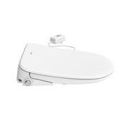 Attica Gaia Wellness Spa Smart Bidet Seat With Remote Control D-Shaped Gloss White - FIL Kitchen Bathroom