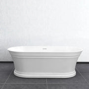 Hampton Freestanding Bathtub OF Gloss White 1500mm/1700mm - FIL Kitchen Bathroom