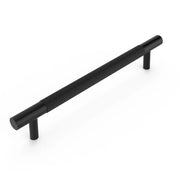 Otti Nord Solid Brass Cabinet Handle — 80/130/165/200/235/280/380mm, 4 Colours (NOHDL) — NOHDL160-BLK
