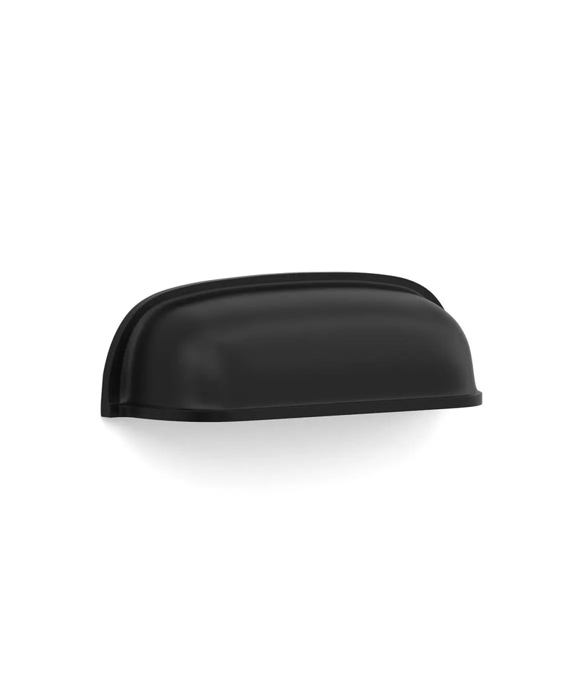 Otti Newport Solid Brass Cabinet Handle — 90mm, 4 Colours (NEHDL) — NEHDL76-BLK