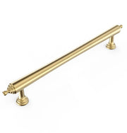 Otti Heirloom Solid Brass Cabinet Handle — 80/140/171/202/233mm, 5 Colours (HEHDL) — HEHDL160-BB