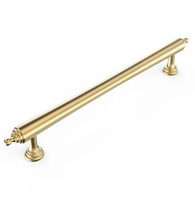 Otti Heirloom Solid Brass Cabinet Handle — 80/140/171/202/233mm, 5 Colours (HEHDL) — HEHDL160-BB