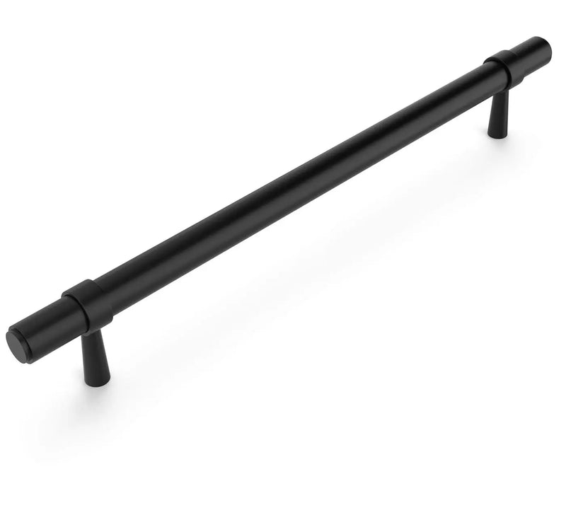Otti Astor Solid Brass Cabinet Handle — 80/138/168/210/240/270/370mm, 4 Colours (ASHDL) — ASHDL192-BLK