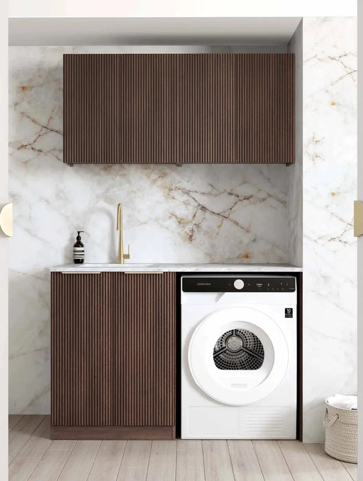 Havana Sable Walnut Laundry Kit 1305x600x2100 (Set-B) - FIL Kitchen Bathroom