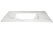 SATIN WHITE BOSTON 750MM WALL HUNG VANITY FIL Kitchen Bathroom