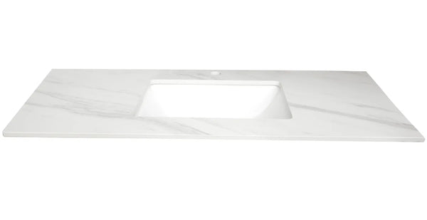 SATIN WHITE BOSTON 1200MM WALL HUNG VANITY