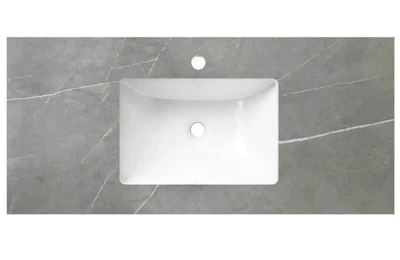SATIN WHITE BOSTON 1200MM WALL HUNG VANITY FIL Kitchen Bathroom