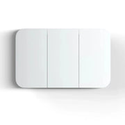 Newport 1200x750 White Shaving Cabinet - FIL Kitchen Bathroom