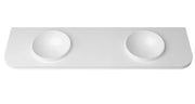 Havana English Edge Matte White with Round Basin Top otti