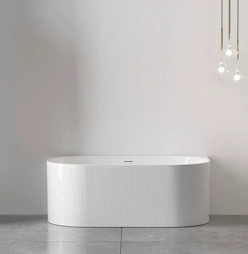 Attica Noosa Fluted 1500 BTW Multi-fit Bath with Overflow otti