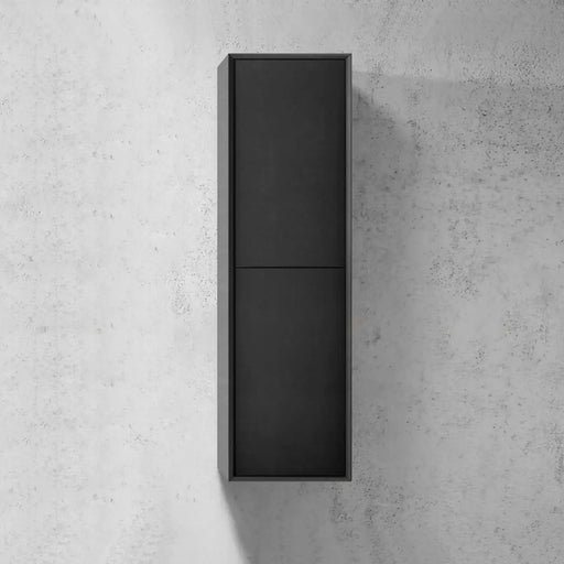 MARLO TALL BOY 350X300X1200 MATTE BLACK FIL Kitchen Bathroom