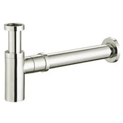 BOTTLE TRAP ROUND 32/40MM WASTE, 40MM CONNECTION, CHROME AND COLOURS FIL Kitchen Bathroom