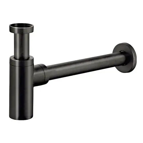 Bottle Trap Round Gun Metal 32/40mm Waste, 40mm Connection otti