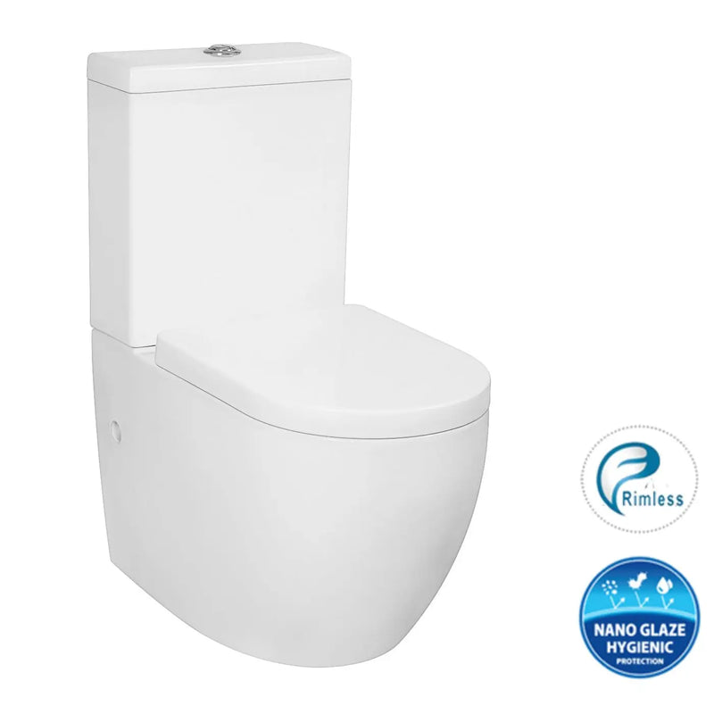 Otti Deluso Rimless Toilet Suite (IDTSPKRL)