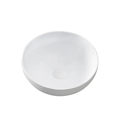 MATTE WHITE SOLID SURFACE BASIN 390X390X145 FIL Kitchen Bathroom