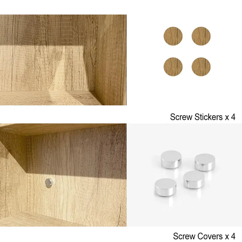 BYRON NATURAL OAK 900X800X150 SHAVING CABINET FIL Kitchen Bathroom