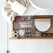 NATURAL OAK BYRON 600MM WALL HUNG VANITY FIL Kitchen Bathroom
