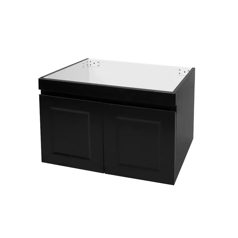 SATIN BLACK HAMPTON MARK II 600MM WALL HUNG VANITY FIL Kitchen Bathroom