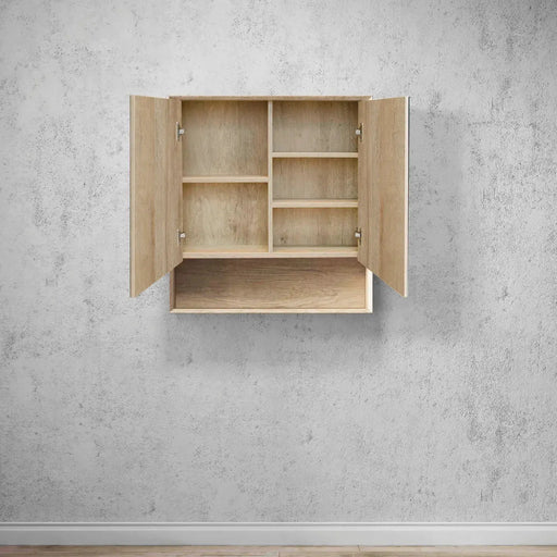 BYRON NATURAL OAK 750X800X150 SHAVING CABINET FIL Kitchen Bathroom