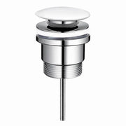 UNIVERSAL MUSHROOM POP UP WASTE 32MM CHROME AND COLOURS FIL Kitchen Bathroom
