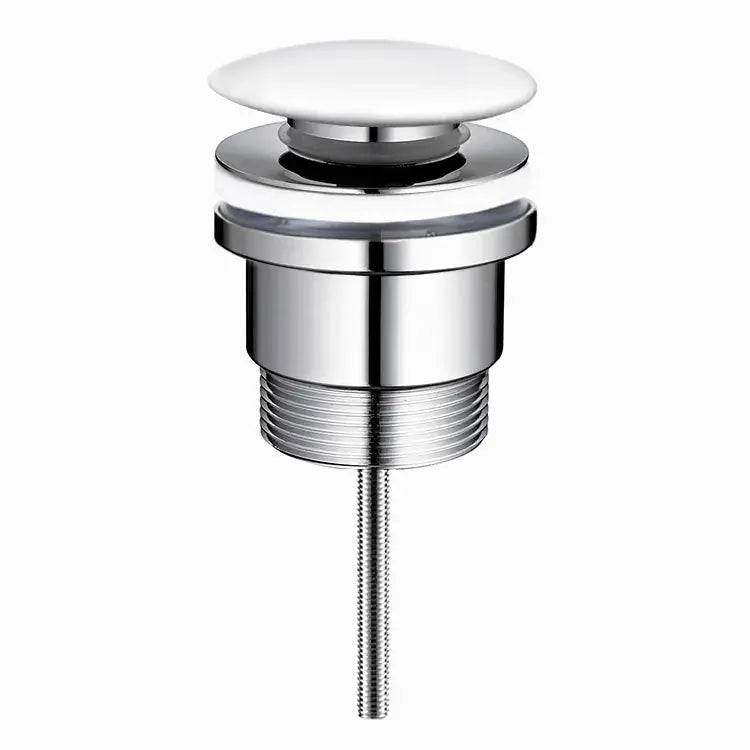 UNIVERSAL MUSHROOM POP UP WASTE 32MM CHROME AND COLOURS FIL Kitchen Bathroom