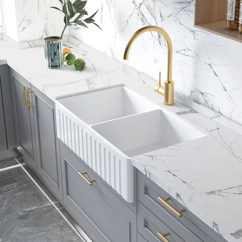 Otti Boston 853x461x255 Butler Sink Double Bowl (MC84455)