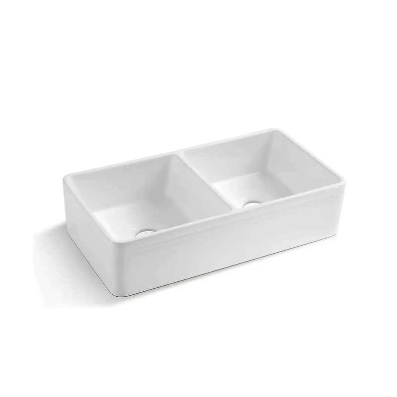 BOSTON BUTLER SINK DOUBLE BOWL 845X455X255mm FIL Kitchen Bathroom