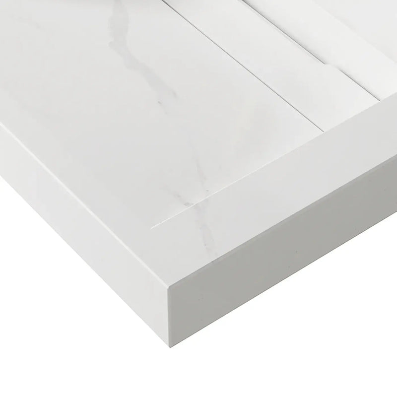 MOONLIGHT 600X460X80 MM SOLID SURFACE TOP WALL HUNG BASIN FIL Kitchen Bathroom