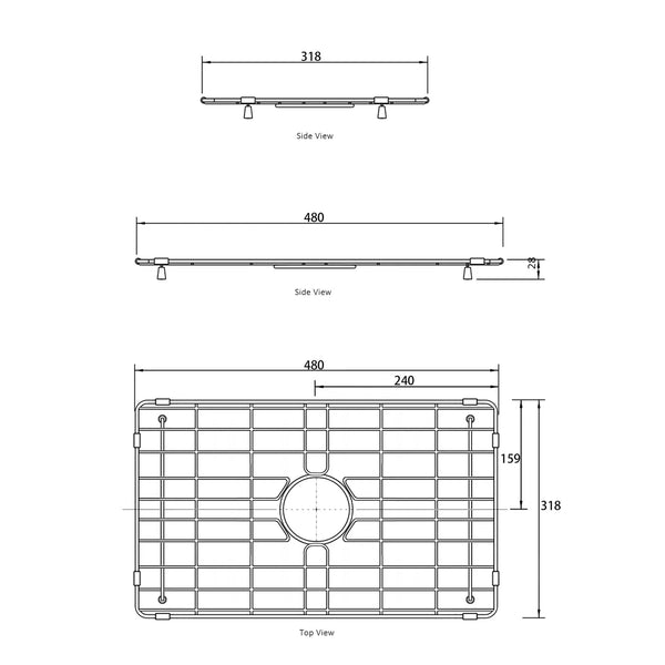 MC60455 STAINLESS STEEL PROTECTIVE GRID